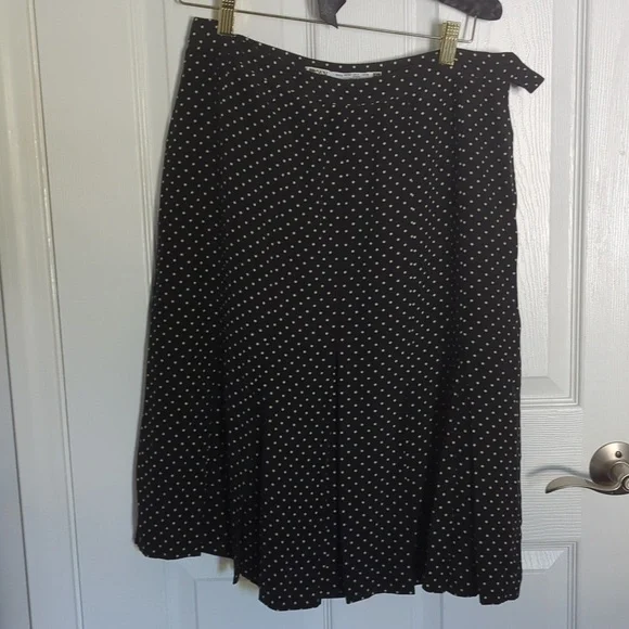 DANY Polkadot Black Skirt Set Made in Italy